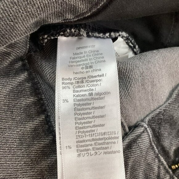 Madewell Perfect Vintage Jean Black Factory Faded Womans 26 - Picture 12 of 15